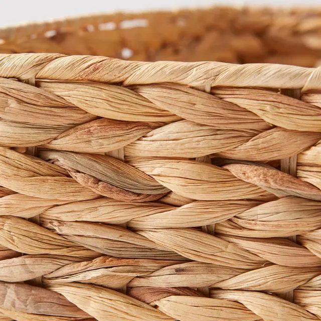 Alt view image 6 of 7 - Better Homes & Gardens Brown Hyacinth Organizer Basket