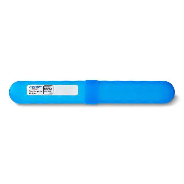 Alt view image 3 of 6 - (6 pack) Equate Plastic Toothbrush Holder, Color May Vary