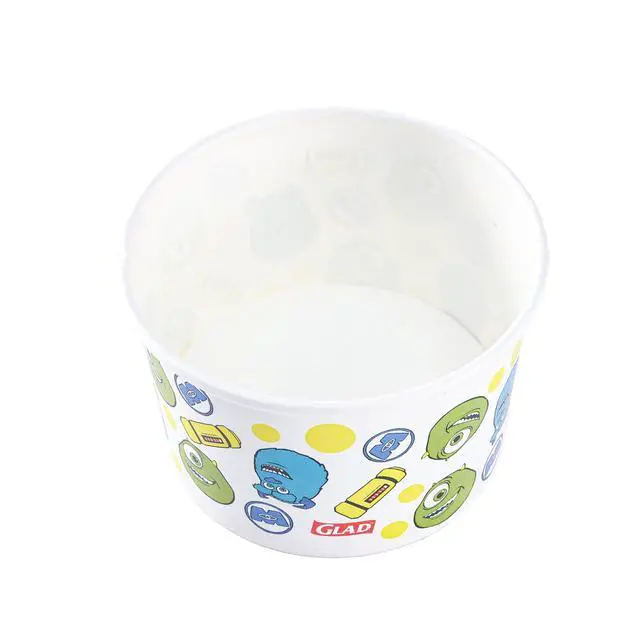 Alt view image 3 of 6 - Glad For Disney - 6oz Paper Snack Bowls w/o lid - 24ct - Monsters Inc