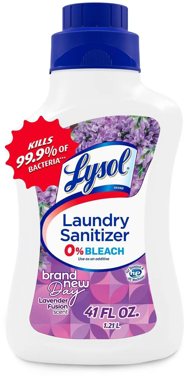Main image of Lysol® Laundry Sanitizer Additive, Eliminates Odor Causing Bacteria, Fresh Blossoms, 41oz