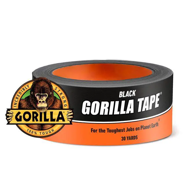Main image of Gorilla Tough Duct Tape 30 Yard Black 1 Roll