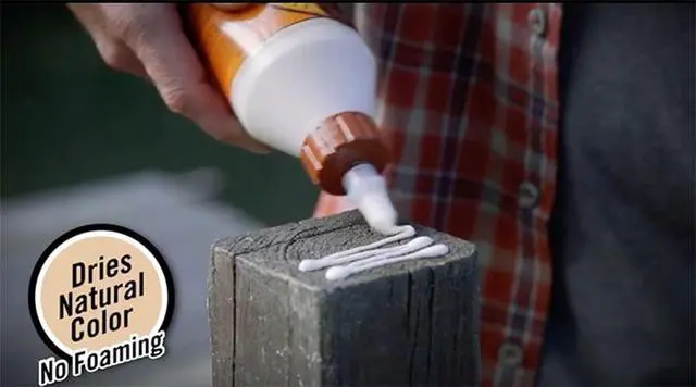 Alt view image 5 of 6 - Gorilla Ultimate Waterproof Wood Glue, 8 fl oz, Fast Dry for Indoor & Outdoor Use, Natural Wood Color