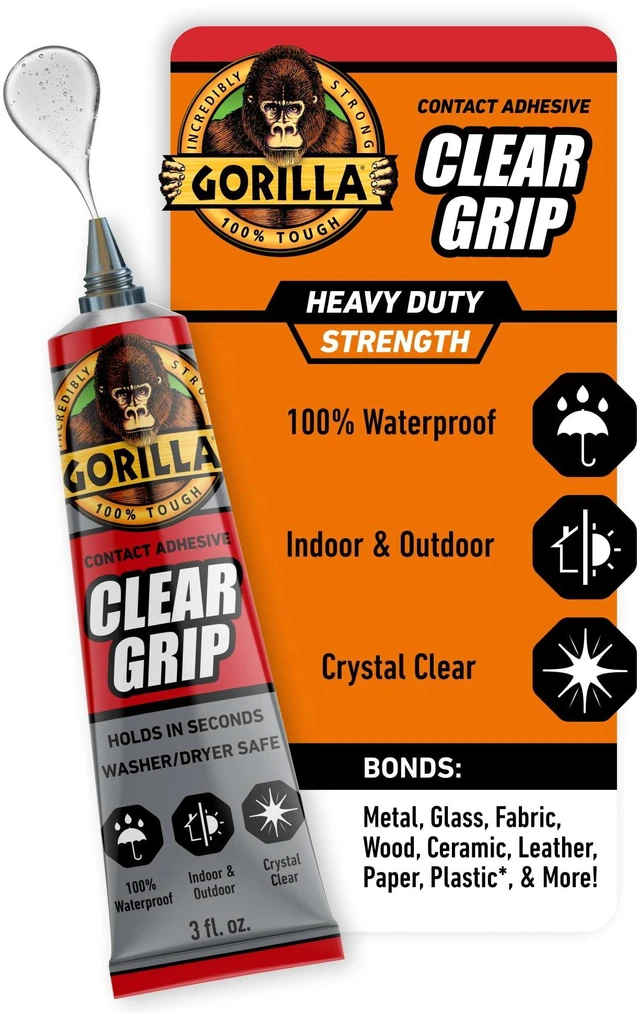 Main image of Gorilla Clear Grip Contact Adhesive