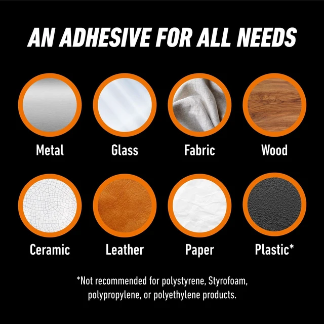 Alt view image 2 of 6 - Gorilla Clear Grip Contact Adhesive