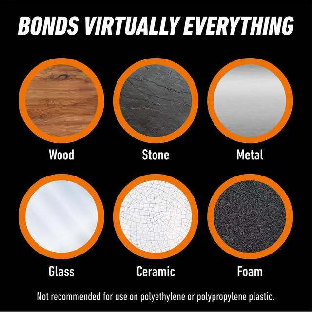 Alt view image 4 of 5 - Gorilla Clear Glue 3.75oz - Incredibly Strong, Water Resistant, Fast Drying