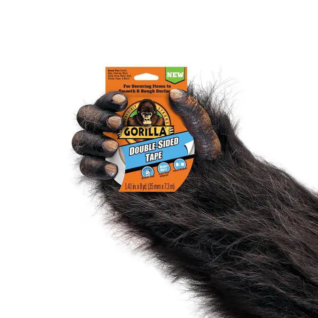 Alt view image 3 of 5 - Gorilla Glue Double-Sided Tape, Gray Roll, 0.386 lb