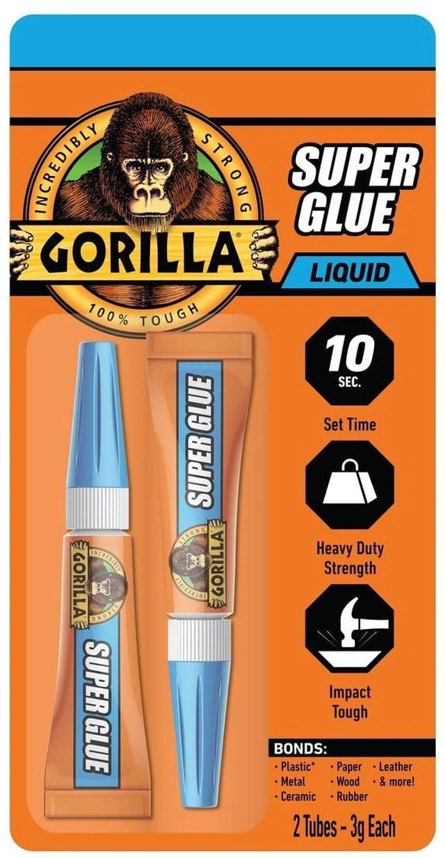 Main image of Gorilla Super Glue 2-3g Tubes