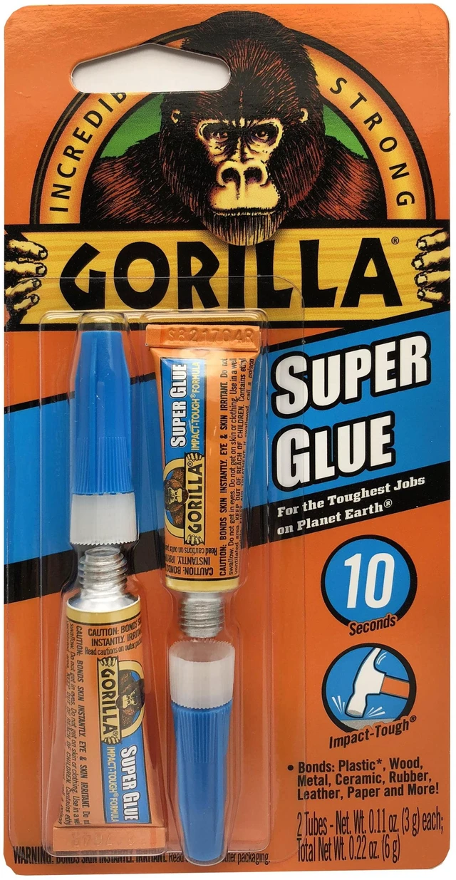 Alt view image 5 of 5 - Gorilla Super Glue 2-3g Tubes