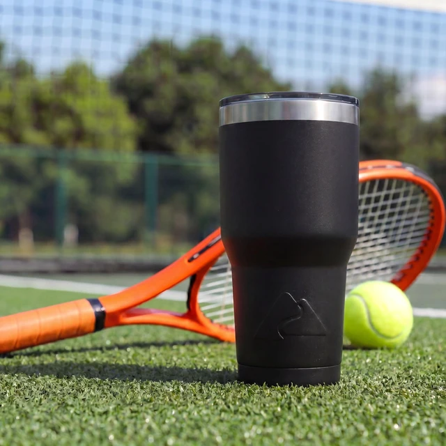 Alt view image 5 of 5 - Ozark Trail 32oz Stainless Steel Insulated Tumbler, Black