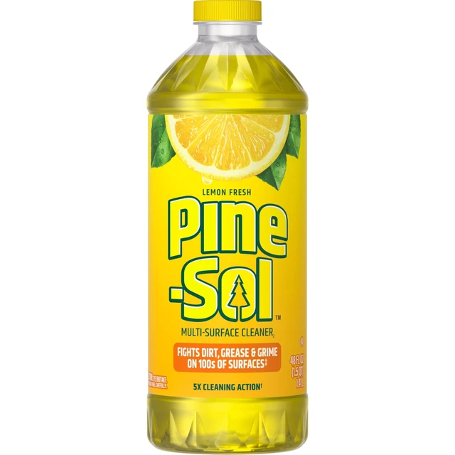 Alt view image 4 of 5 - Pine-Sol Multi-Surface Cleaner, Lemon Fresh, 48fl oz