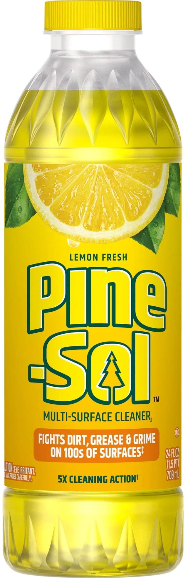 Alt view image 2 of 5 - Pine-Sol Multi-Surface Floor Cleaner, Lemon Fresh, 24 Fluid Ounces