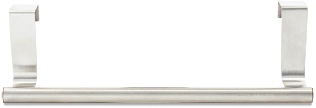 Main image of Mainstays Stainless Steel Over the Cabinet Towel Holder, 9 Inch