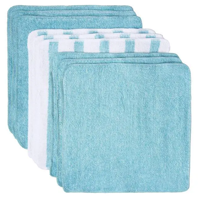 Alt view image 6 of 6 - Mainstays 9-Pack Utility Dishcloth Set, Grey