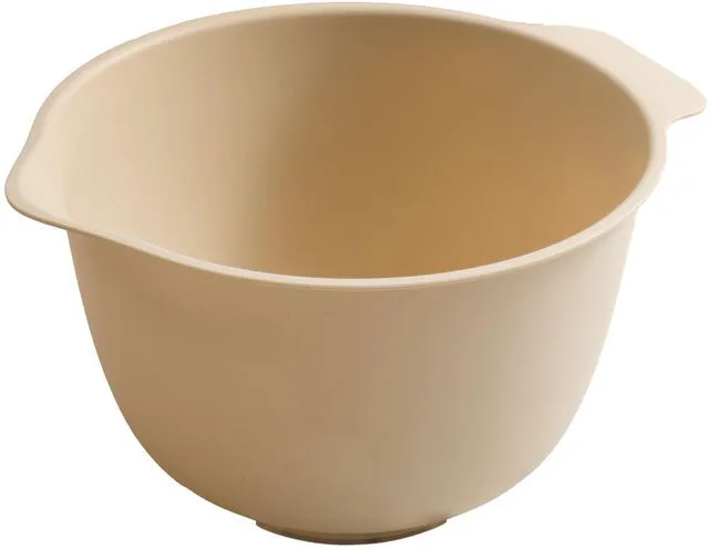 Alt view image 2 of 5 - Mainstays 3-Piece Mixing Bowl Set, 50% RPP, Recycled Material, 11.81in, Papyrus Beige
