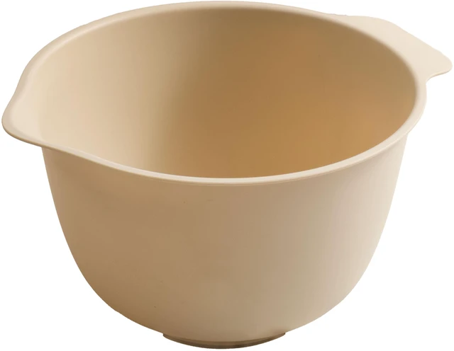 Alt view image 3 of 5 - Mainstays 3-Piece Mixing Bowl Set, 50% RPP, Recycled Material, 11.81in, Papyrus Beige