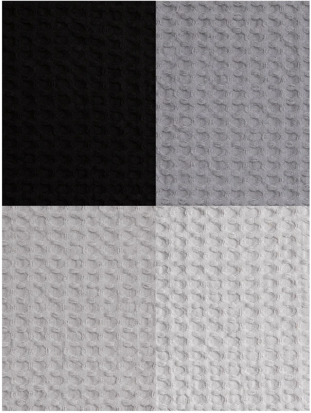 Alt view image 5 of 6 - Mainstays 4-Pack Waffle Dishcloth Set, 100% Cotton, Gray, 12x12 Inches