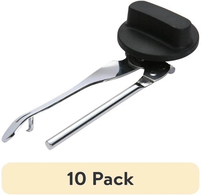 Main image of Mainstays Stainless Steel Can Opener, 10 Pack, Black