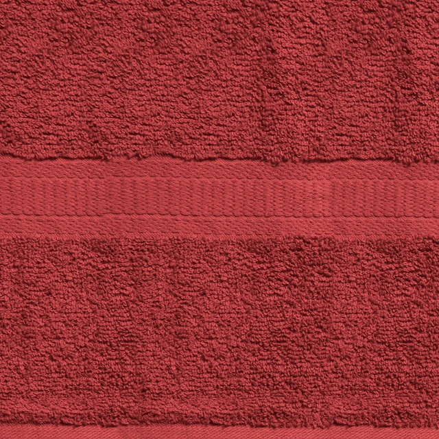 Alt view image 6 of 6 - Mainstays Basic Bath Sheet, 100% Cotton, Red