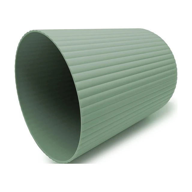 Alt view image 2 of 5 - Mainstays 1.64Gallon Ribbed Plastic Trash Can, Green