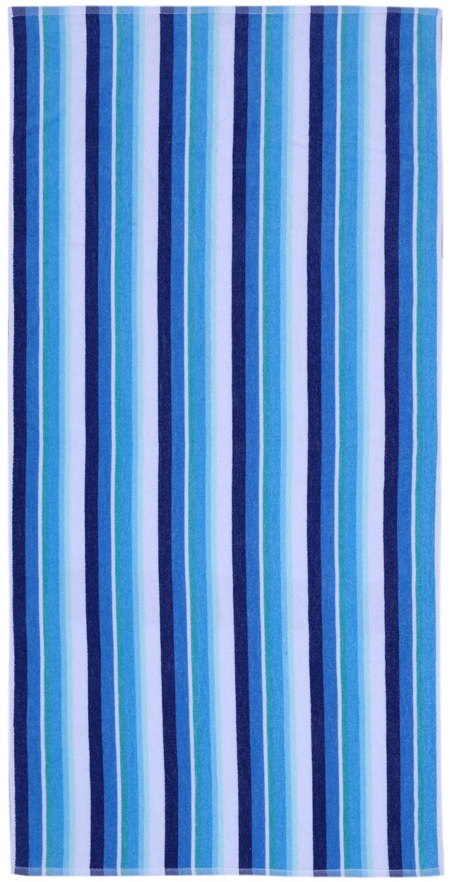 Alt view image 3 of 6 - Mainstays Blue Beach Towels (2 Count)