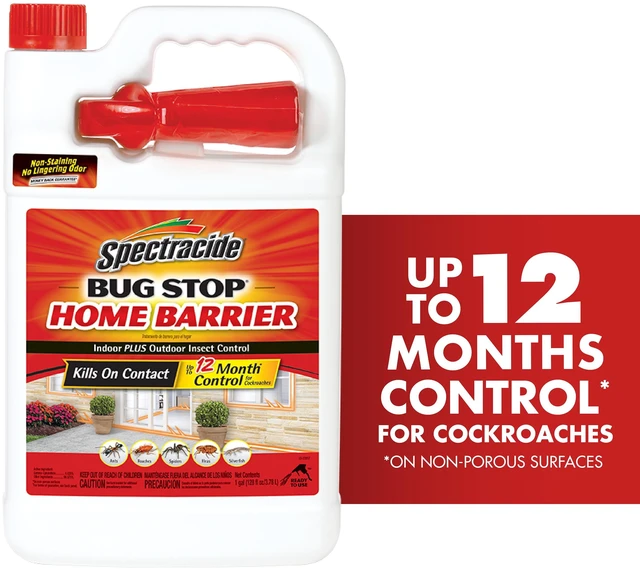 Main image of Spectracide Bug Stop Home Barrier Ready-to-Use Indoor Plus Outdoor Insect Control 1Gal