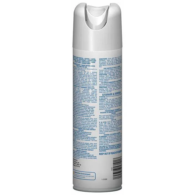 Alt view image 4 of 6 - Great Value Disinfectant Spray, 19 oz, Crisp Linen Scent