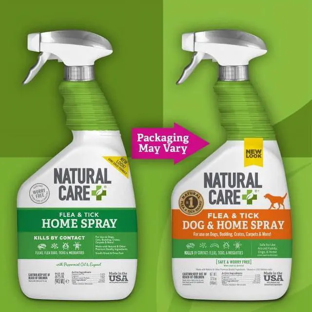 Alt view image 3 of 5 - Natural Care Flea and Tick Repellent Spray 32oz for Dogs and Home