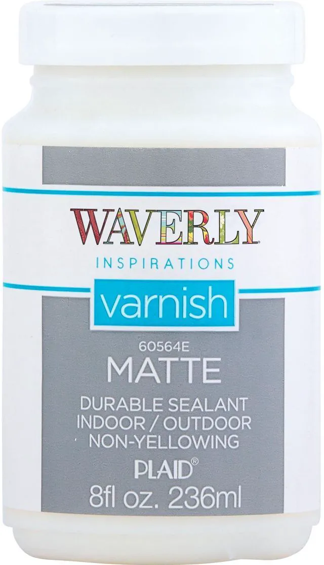 Main image of Waverly Inspirations Clear Matte Chalk Paint Varnish, 8 fl oz
