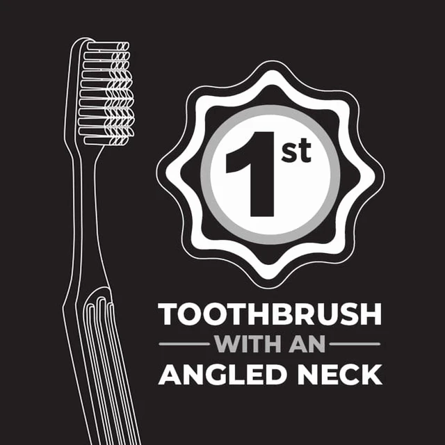 Alt view image 5 of 5 - REACH Advanced Design Angled Neck Toothbrush, Firm, 6 Count, Assorted Colors