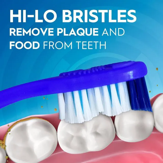 Alt view image 5 of 6 - Oral-B Dual Clean Toothbrush, Medium, 6Count