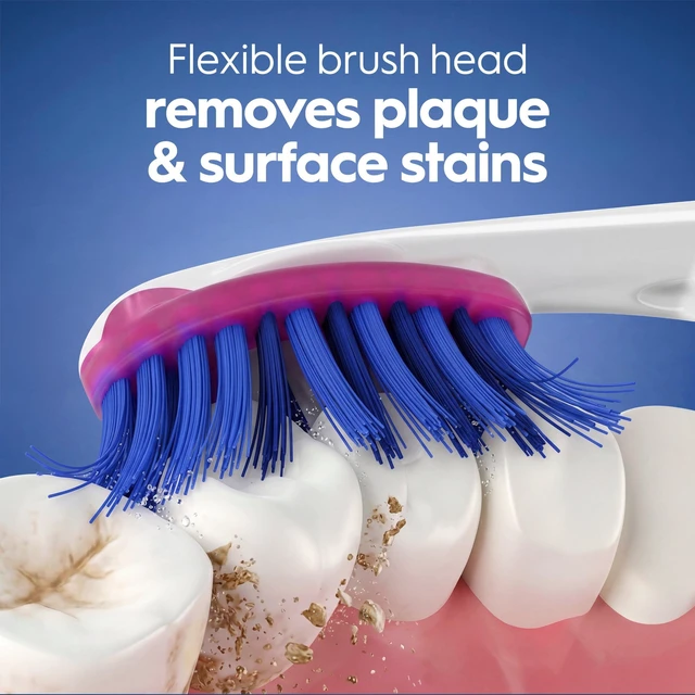 Alt view image 5 of 5 - Oral-B Pro Whitening Manual Toothbrush Medium Bristles 2Count