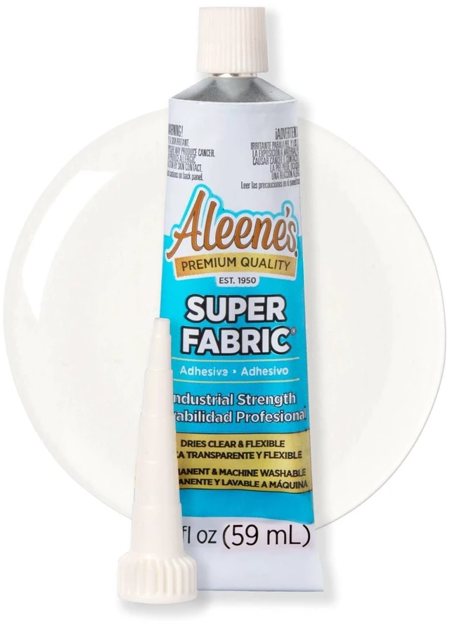 Alt view image 2 of 5 - Aleene's Super Fabric Adhesive 1.5 fl oz, Fast Drying, Clear Permanent