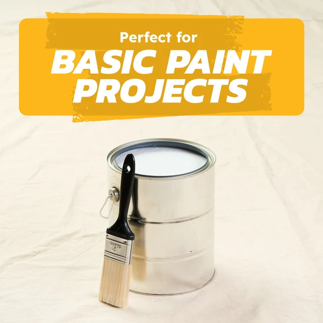 Alt view image 3 of 5 - GOOD 3 Piece Polyester Paint Brush Set