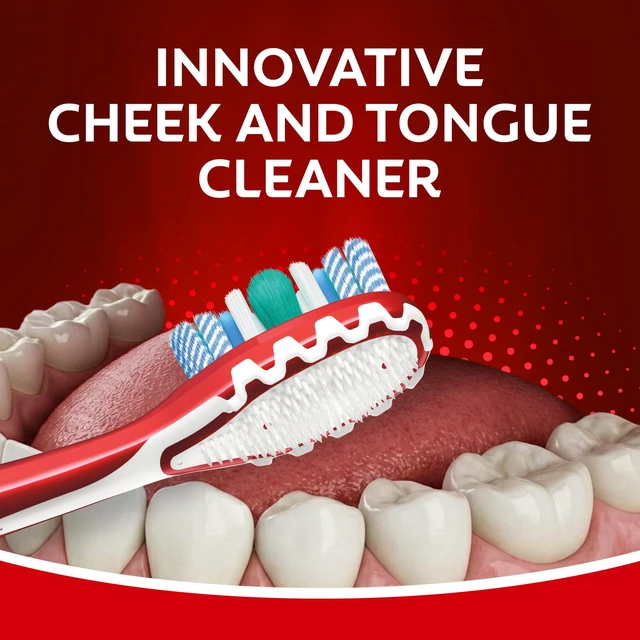 Alt view image 2 of 5 - Colgate 360 Advanced Whitening Medium Toothbrush, 1 Pack