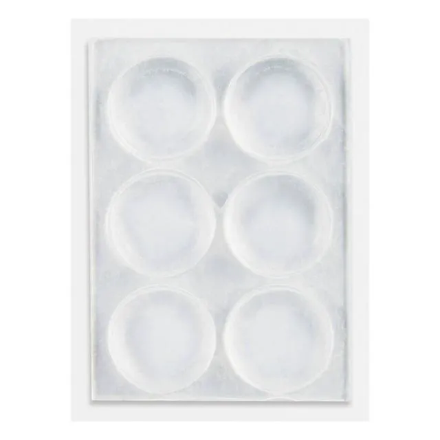 Alt view image 2 of 6 - Scotch Adhesive Bumper Pads, Clear, Rubber Cabinet Door Stoppers, Self-Stick, 1/2-Inch, 40-Pack