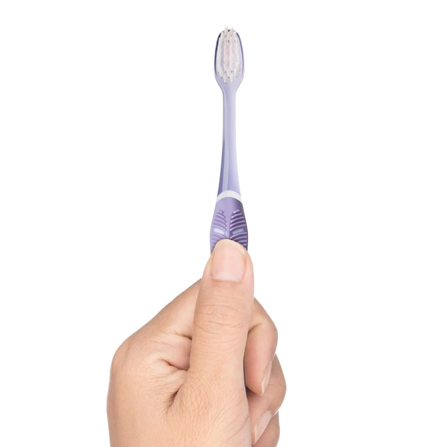 Alt view image 3 of 6 - GUM Sensitive Clean Technique Toothbrush, 2 Count, Ultra Soft Tapered Bristles