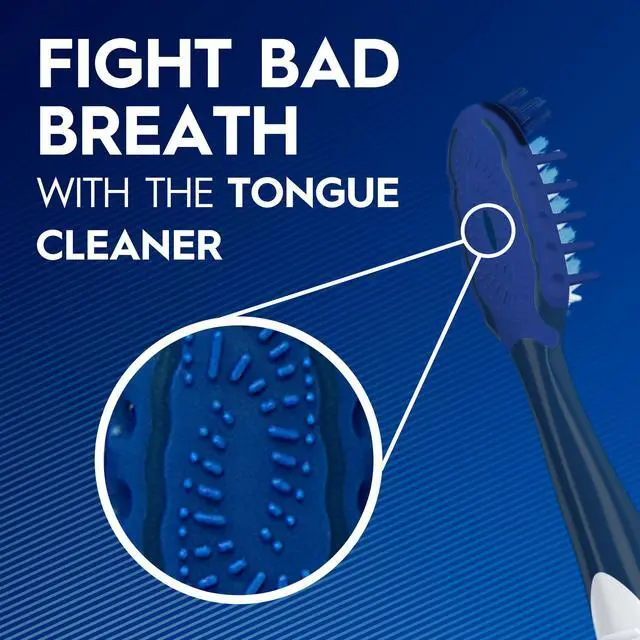 Alt view image 2 of 6 - Oral-B Pro Clean Cross Action Toothbrush, Medium, Deep Plaque Removal, 4 Count