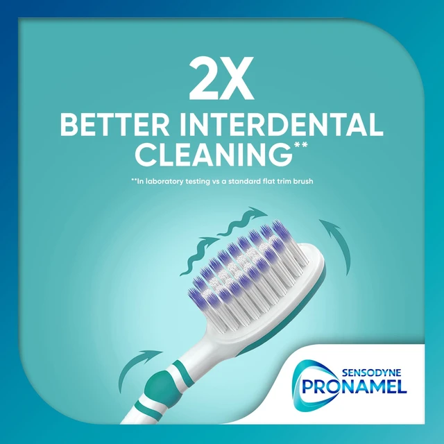 Alt view image 2 of 5 - Sensodyne Pronamel Intensive Enamel Repair Soft Toothbrush, 2 Pack, for Adults