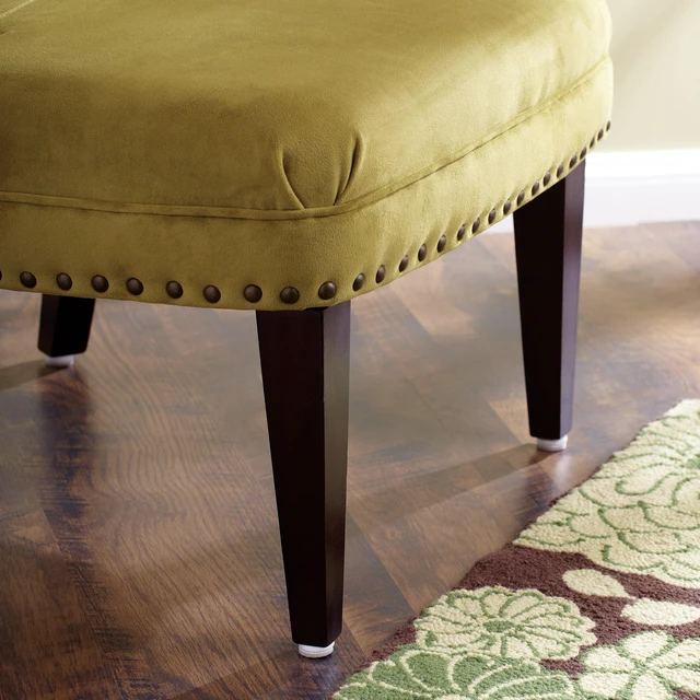 Alt view image 2 of 7 - Super Sliders 1-Inch Nail-On Felt Furniture Glides for Hardwood Floors, Beige, 8Pack