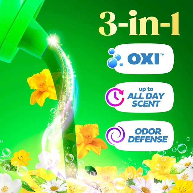 Alt view image 4 of 6 - Gain Plus Laundry Detergent Liquid with Odor Defense + OXI, Original Scent, 60 fl oz, 45 Loads
