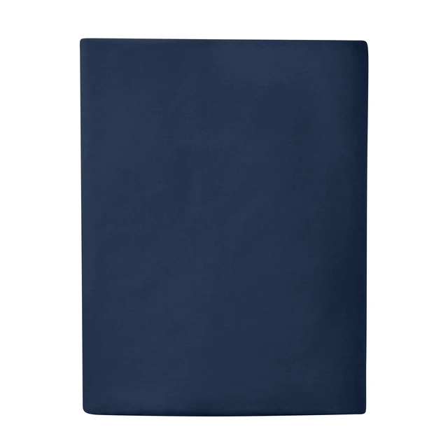 Alt view image 5 of 6 - Mainstays 300 Thread Count Easy Care Percale Fitted Sheet, Blue Cove, Twin/Twin XL