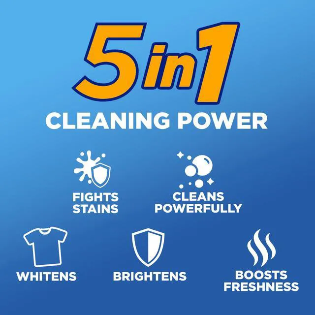 Alt view image 2 of 5 - Arm & Hammer Plus OxiClean Liquid Laundry Detergent, Clean Meadow, 100.5 fl oz, 77 Loads