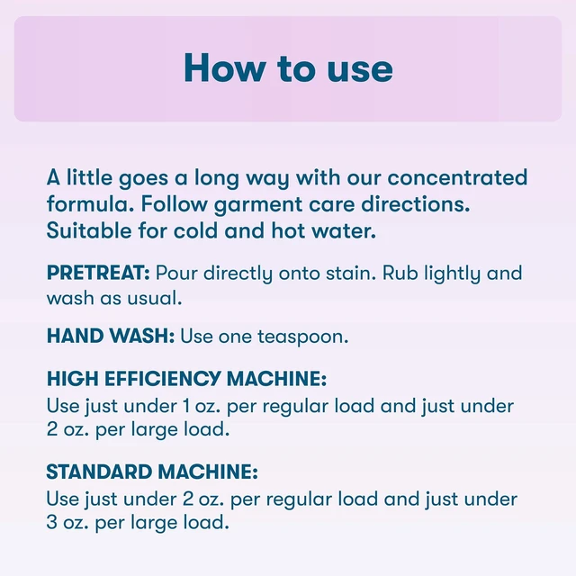 Alt view image 2 of 5 - ECOS Hypoallergenic Liquid Laundry Detergent for Sensitive Skin, Lavender, 120 Loads, 110Fl Oz