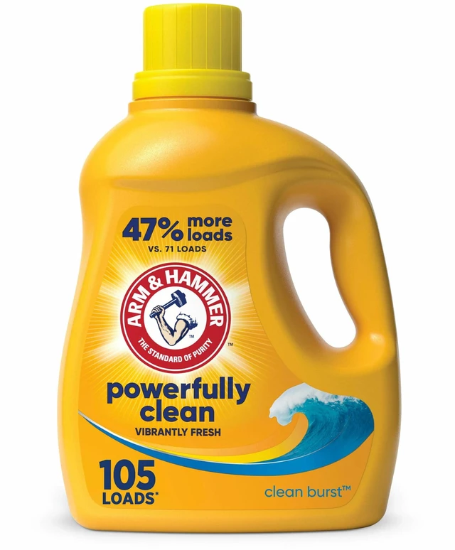 Main image of ARM & HAMMER Clean Burst Liquid Laundry Detergent, 105Loads, 105Fl Oz