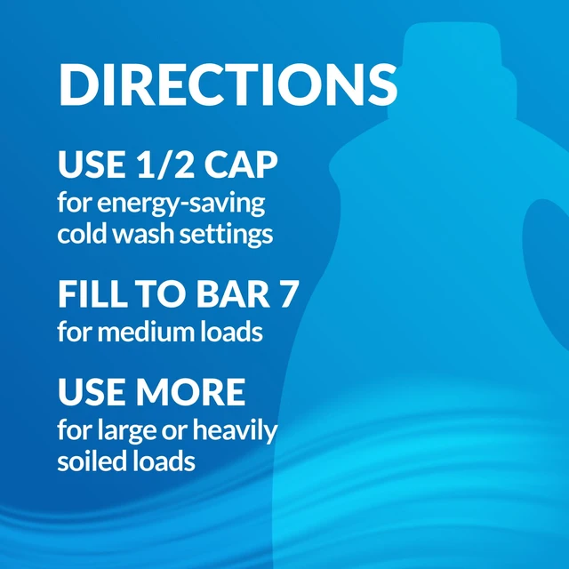 Alt view image 5 of 5 - Xtra Laundry Detergent Liquid plus Odor Blasters, 131 Loads, 203.1Fl Oz