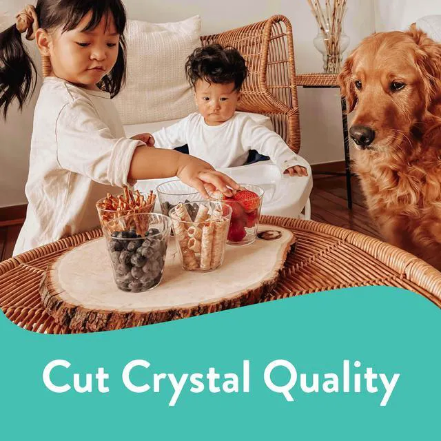 Alt view image 5 of 5 - Chinet Crystal 9oz Clear Disposable Plastic Cups, 50Count