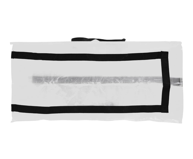 Alt view image 5 of 5 - Mainstays 20 Gallon Heavy Duty Clear Storage and Moving Bag with Dual Handles and Backpack Straps