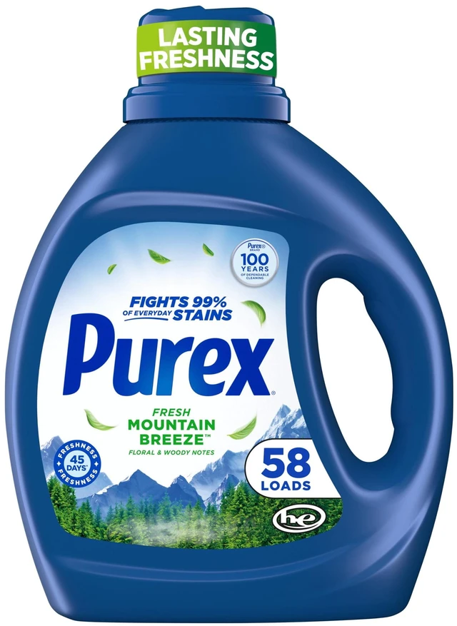 Main image of Purex Fresh Mountain Breeze Liquid Detergent, 66 fl oz, 58 Loads