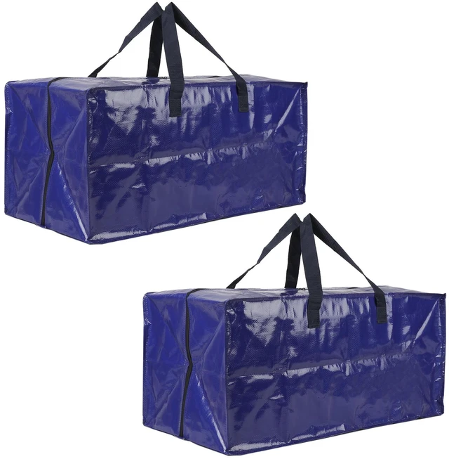 Main image of Hyper Tough Heavy Duty Moving and Packing Bags with Backpack Straps, 2-Pack, 50lb Handle Carry, 35lb Backpack Carry