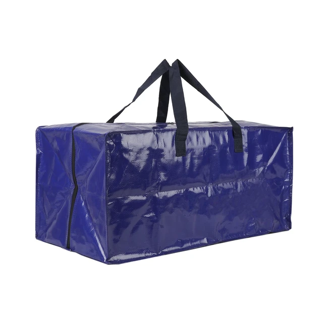 Alt view image 2 of 5 - Hyper Tough Heavy Duty Moving and Packing Bags with Backpack Straps, 2-Pack, 50lb Handle Carry, 35lb Backpack Carry